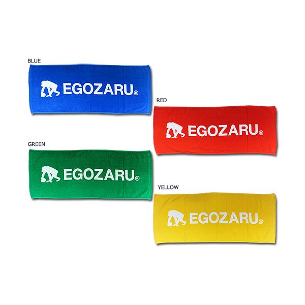 【商品名】EGOZARU / エゴザル 定番ロゴ フェイスタオル【品番】EZAC-1901【カラー】ブルー, グリーン , レッド , イエロー【サイズ】87cm×34cm【商品説明】日本有数のタオル生産地として知られる愛媛県今治市で制作し...