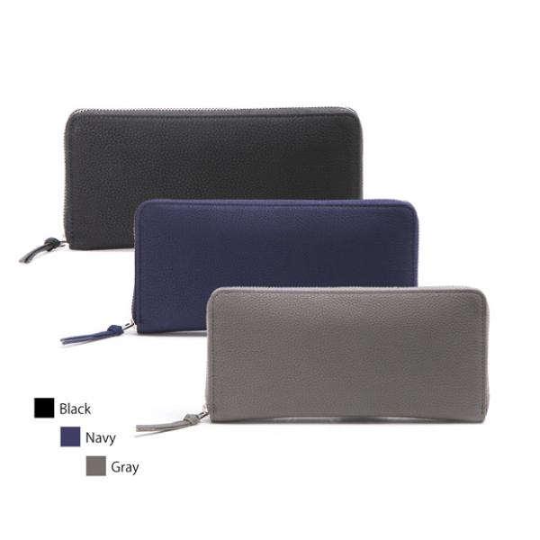 イーラ 長財布 BUBBLE CALF ROUND SLIM WALLET ERA. L001 : Double  