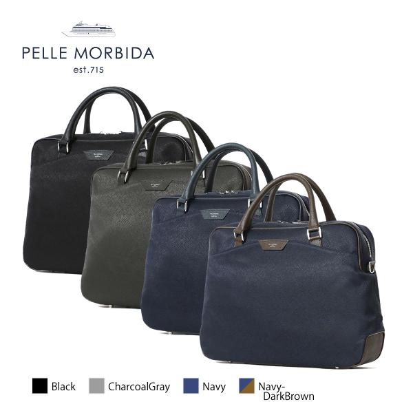 極美品　PELLE MORBIDA Capitano ブリーフバッグ PELLE MORBIDA（ペッレ モルビダ） Capitano キャピターノ リモンタ