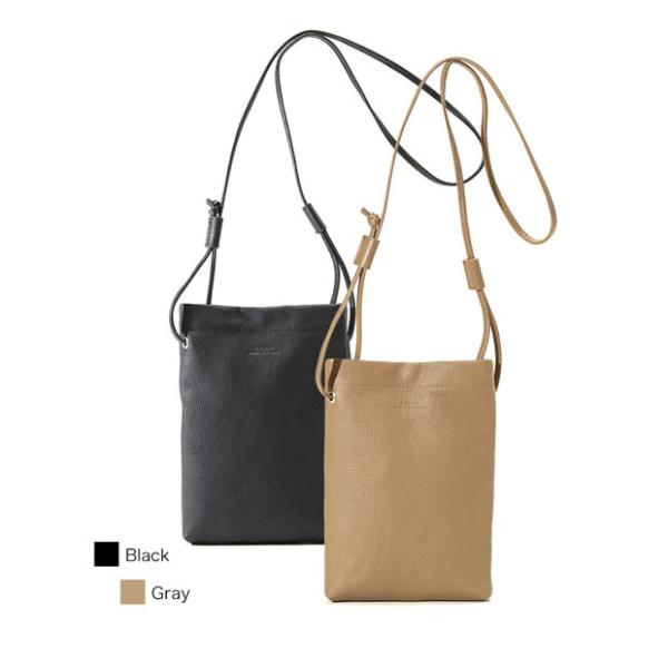 SLOW（スロウ） ショルダーバッグ ポーチ 本革 embossing leather