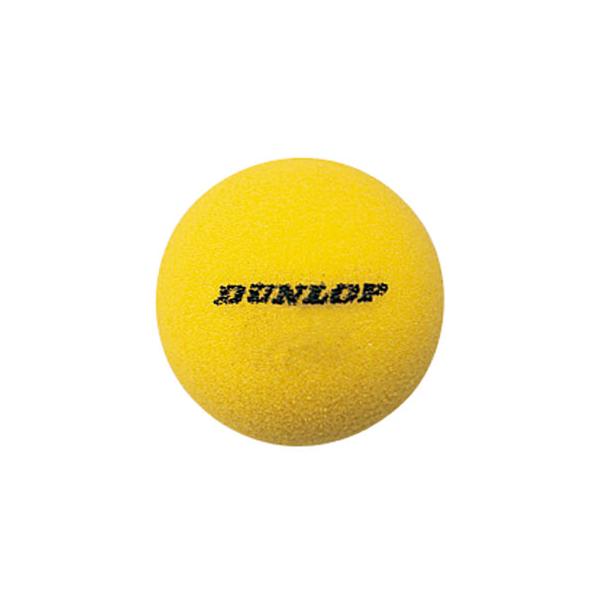 DUNLOP（ダンロップ）スポンジYL 1箱6球入 ショートテニス用スポンジボール NSPNGE2YL