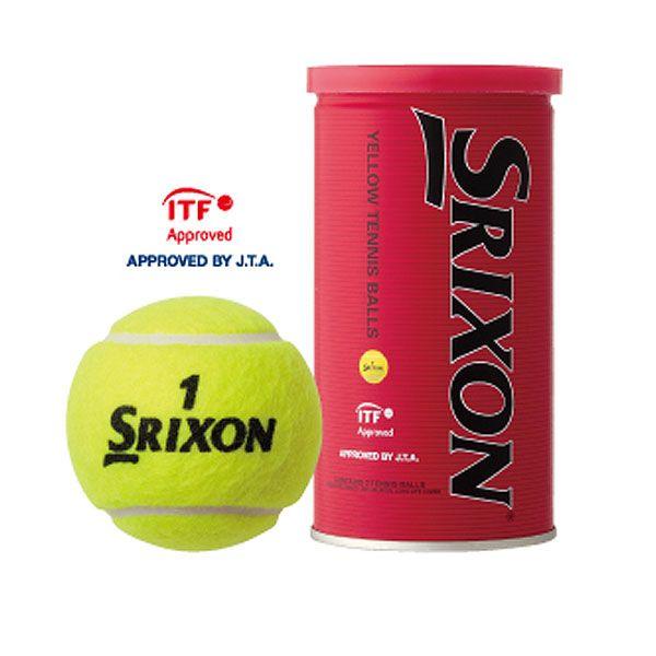 スリクソン 硬式テニスボール 公認球 2球 1缶 2個入り Dunlop Srixonball2 Tennis ダブル ノット 通販 Yahoo ショッピング
