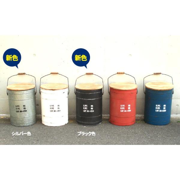 スツール おしゃれ 収納スツール アンティーク 収納 ふた付き ドラム缶スツール ごみ箱 ゴミ箱 ダストボックス ブリキ ブリキスツール ビンテージ Buyee Buyee Japanese Proxy Service Buy From Japan Bot Online