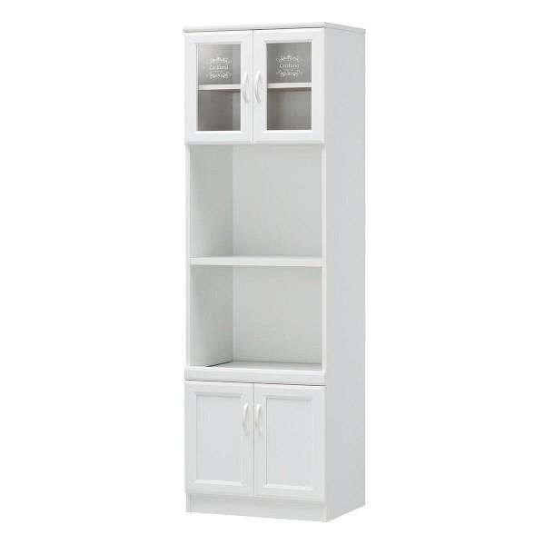 限定販売 のカップボード おしゃれ 家電ストッカー 幅56 ホワイト 白 最安限界挑戦中 の