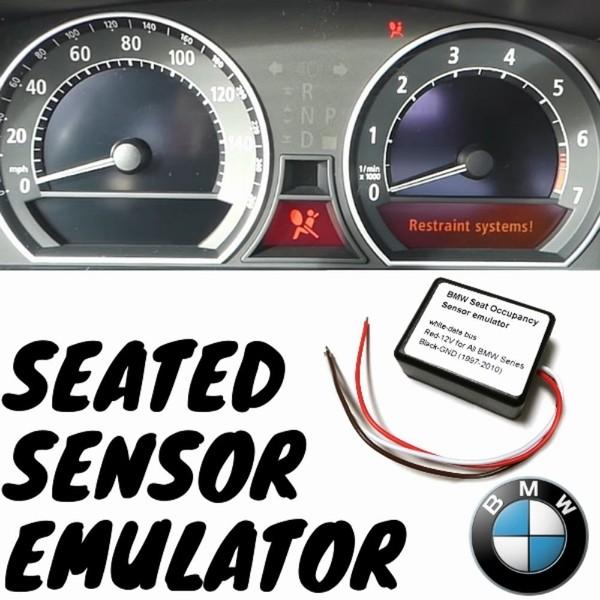 BMW E63 着座センサーキャンセラー SRS警告灯 助手席 エラー 消去