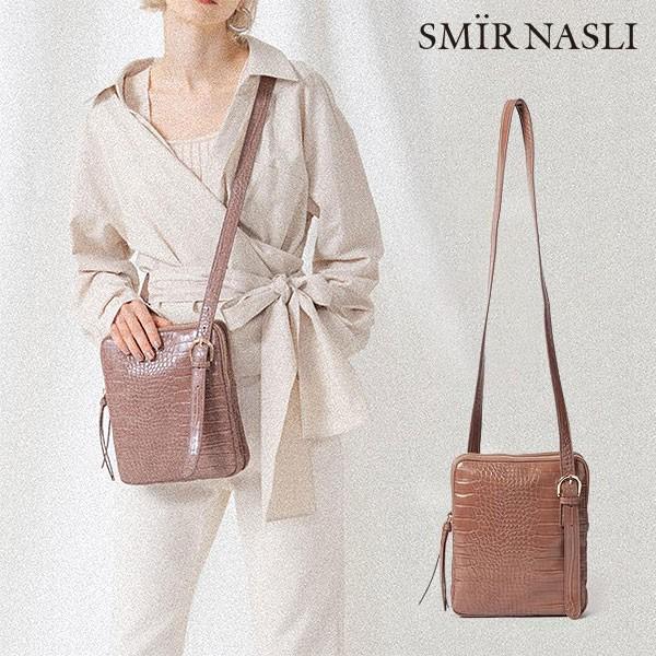 セール サミールナスリ Smir Nasli Wフェイスショルダー レディース バッグ かばん 鞄 ショルダーバッグ 肩掛け 斜め掛け クロコ 型押し パイソン 柄 ポケット 0115 バッグ ワンピースのダブルハート 通販 Yahoo ショッピング