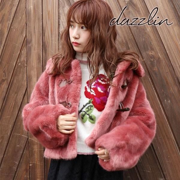 Sale ダズリン Dazzlin トグルボタンファーショートコート レディース アウター コート ファーコート ショート丈 バッグ ワンピースのダブルハート 通販 Yahoo ショッピング