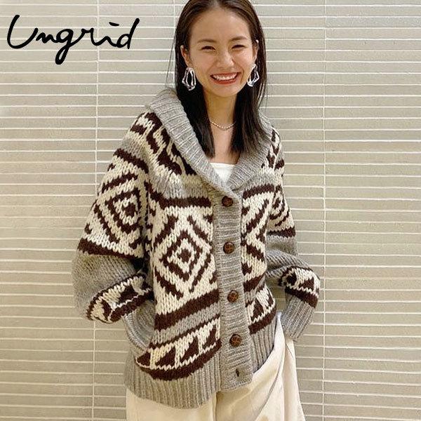 Sale アングリッド Ungrid 秋冬 通販 ハンドカウチンニット レディース トップス アウター ニット 手編み 刺繍 総柄 前開き 大きめ オーバーサイズ バッグ ワンピースのダブルハート 通販 Yahoo ショッピング