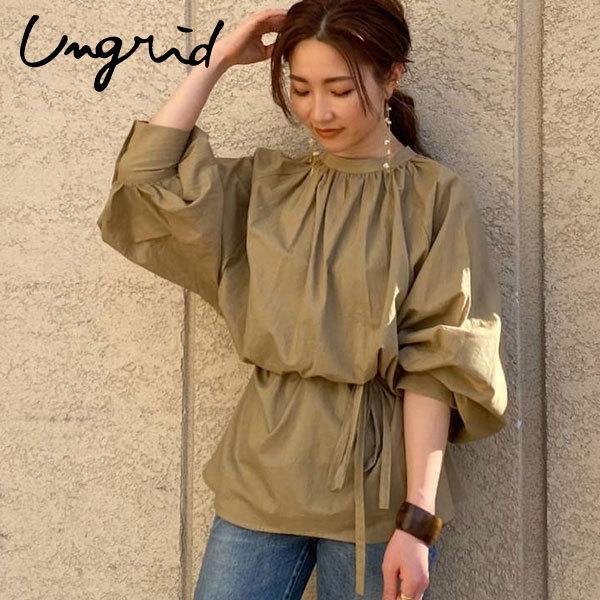 アングリッド Ungrid 21春夏 通販 スリーブボリュームブラウス レディース トップス ブラウス シャツ おっきめ ゆったり オーバーサイズ パフスリーブ バッグ ワンピースのダブルハート 通販 Yahoo ショッピング