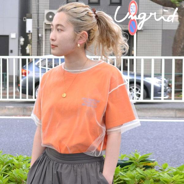 Ungrid（アングリッド） SALE60%OFF チュールシアートップス トップス