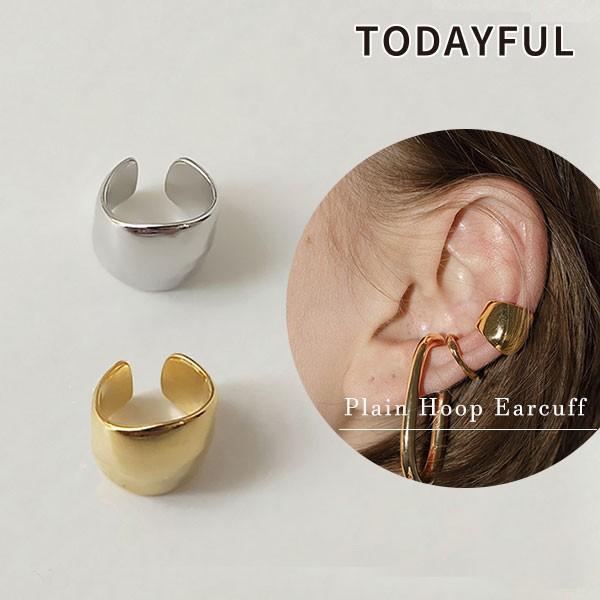 Todayful トゥデイフル 19秋冬 Plain Hoop Earcuff イヤーカフ レディース アクセサリー シルバー ゴールド 大ぶり メタルモチーフ イヤリング バッグ ワンピースのダブルハート 通販 Yahoo ショッピング