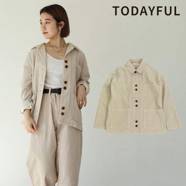 Todayful トゥデイフル 19秋冬 Soutiencollar Corduroy Jacket ステンカラーコーデュロイジャケット レディース アウター 長袖 ジャケット ステンカラー バッグ ワンピースのダブルハート 通販 Yahoo ショッピング