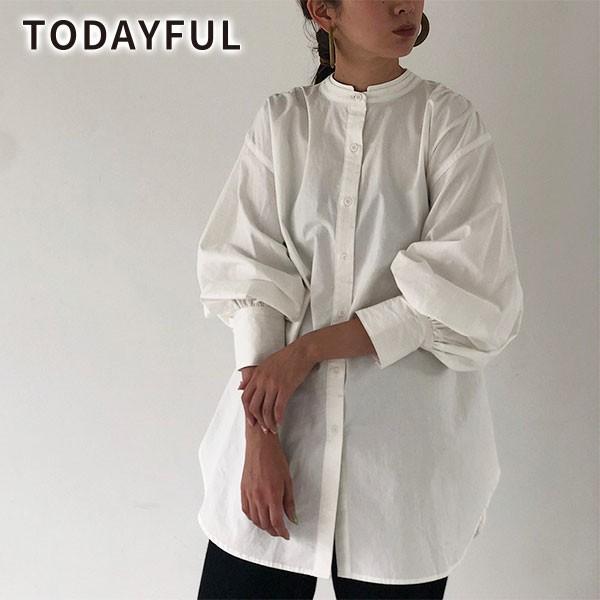 Todayful トゥデイフル 19秋冬 2way Standcollar Shirts 2wayスタンドカラーシャツ レディース トップス シャツ ブラウス 白 ホワイト ベージュ バッグ ワンピースのダブルハート 通販 Yahoo ショッピング