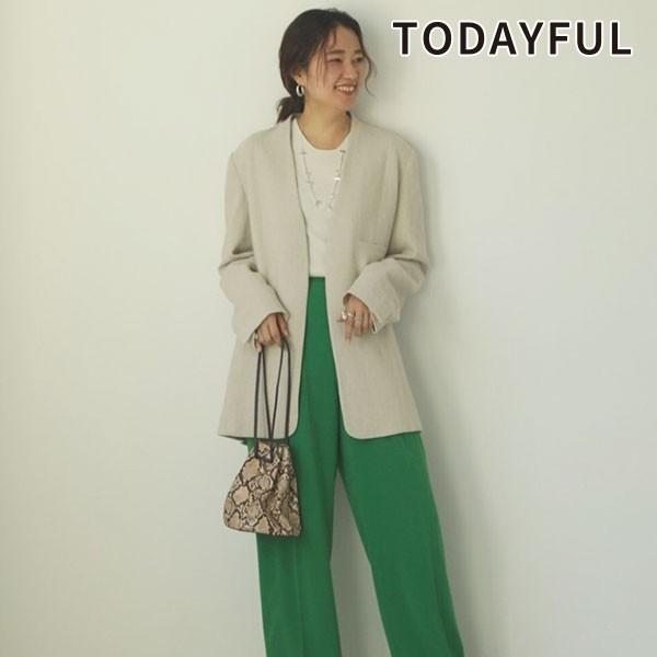 Todayful トゥデイフル 20春夏 4月中旬予約 Linen Over Jacket レディース アウター ジャケット 長袖 ゆったり オーバーサイズ シンプル カジュアル 吉田怜香 12010102 バッグ ワンピースのダブルハート 通販 Yahoo ショッピング