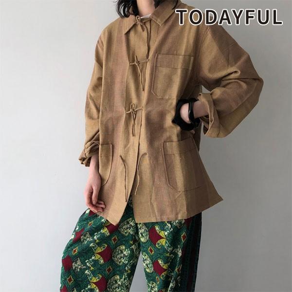 Todayful トゥデイフル 春夏 4月中旬予約 Jacquard Vintage Jacket ジャガードヴィンテージジャケット レディース アウター ジャケット 長袖 ゆったり バッグ ワンピースのダブルハート 通販 Yahoo ショッピング