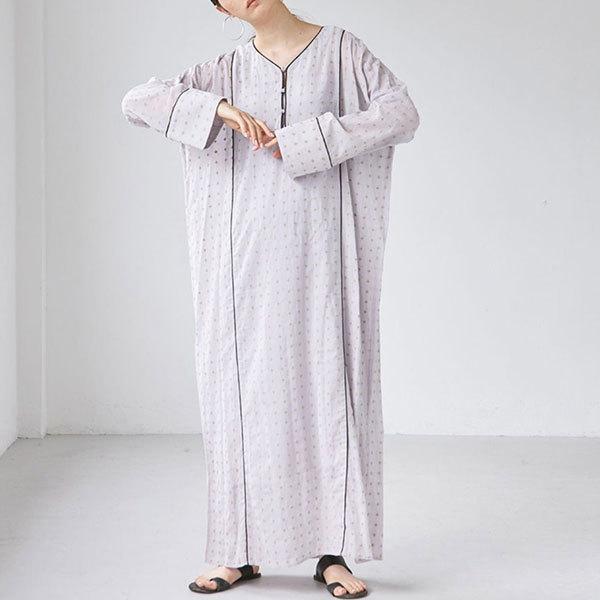 Todayful トゥデイフル 春夏 Embroidery Voile Dress エンブロイダリーボイルドレス レディース ワンピース ラフドレス ロング丈 マキシ丈 長袖 ゆったり バッグ ワンピースのダブルハート 通販 Yahoo ショッピング