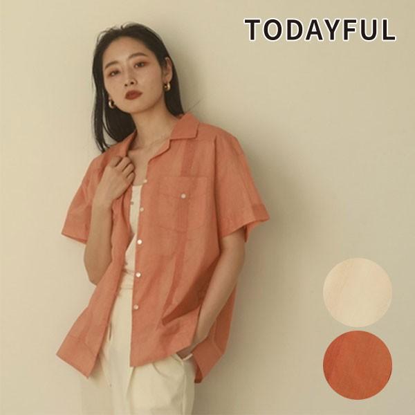 Todayful トゥデイフル 春夏 7月中旬予約 Organdy Cuba Shirts オーガンディーキューバシャツ レディース トップス 半袖 シャツ メキシカンシャツ 1104 バッグ ワンピースのダブルハート 通販 Yahoo ショッピング