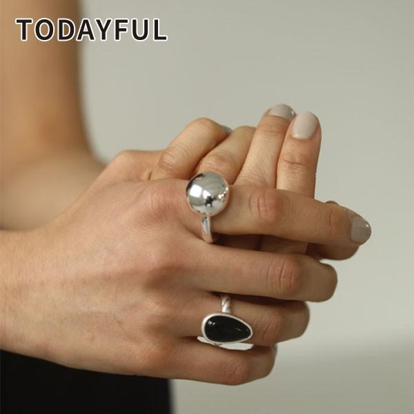 Todayful トゥデイフル 春夏 7月中旬予約 Voluminous Ball Ring ヴォルーミナスボールリング レディース アクセサリー リング 指輪 シルバーリング バッグ ワンピースのダブルハート 通販 Yahoo ショッピング