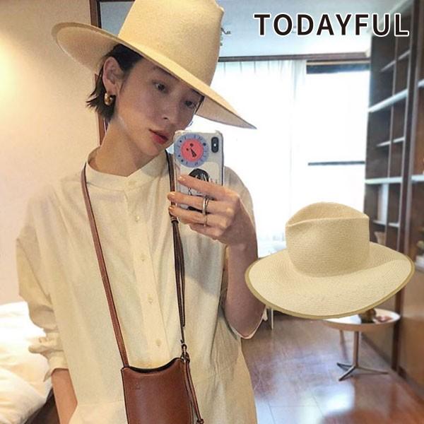 Todayful トゥデイフル 21春夏 4月 5月中旬予約 Panama Brim Hat パナマブリムハット レディース 帽子 ハット つば広 麦わら帽子 ストローハット パナマ バッグ ワンピースのダブルハート 通販 Yahoo ショッピング
