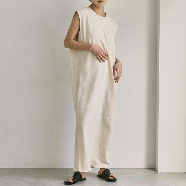 Todayful 22prefall受注会 トゥデイフル 5月 6月中旬予約 Cotton Pencil Dress コットンペンシルドレス レディース ワンピース ロング丈 ノースリーブ Select Shop Double Heart 通販 Yahoo ショッピング