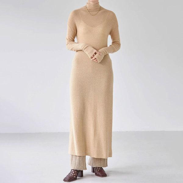 Sale Todayful トゥデイフル Silt Knit Dress スリットニットドレス レディース ワンピース ニット ニットワンピース タイト ハイネック Select Shop Double Heart 通販 Yahoo ショッピング