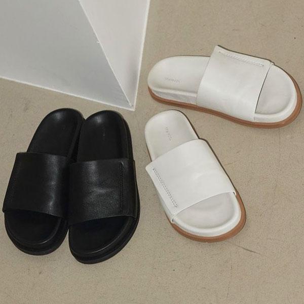 SALE TODAYFUL 2023spring.summer トゥデイフル Leather Slide Sandals