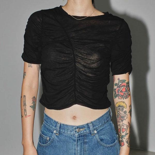 即納】 TODAYFUL 2024springsummer トゥデイフル トップス Sheer 