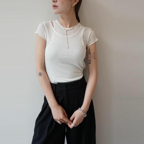 TODAYFUL 2024springsummer トゥデイフル Layered Compact T TODAYFUL 2024springsummer トゥデイフル Layered Compact T