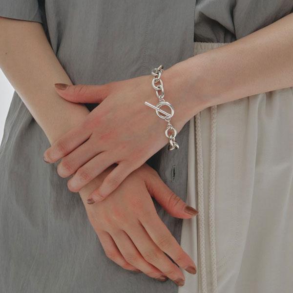 TODAYFUL トゥデイフル 2024winter Oval Chain Bracelet (Silver925