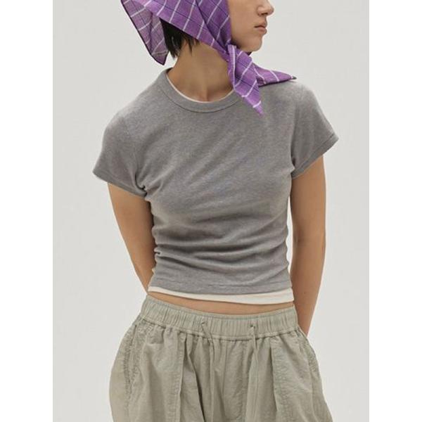 トップス todayful Compact Smooth T-shirts Compact Smooth T-shirts（カットソー/Tシャツ）｜TODAYFUL