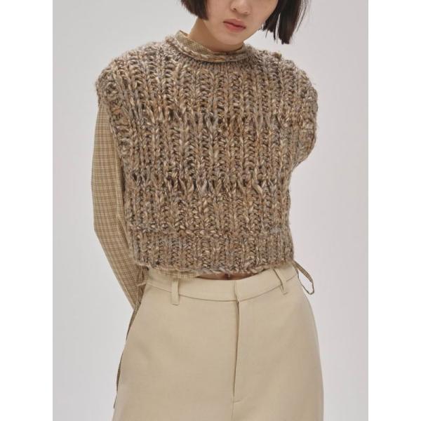 トップス TODAYFUL Mix Handknit Vest TODAYFUL PRE SALE 20%OFF トゥデイフル 2025winter トップス Mix
