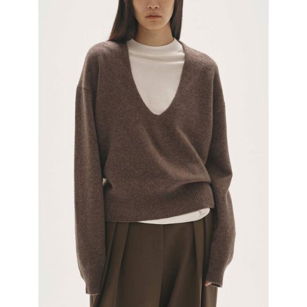 TODAYFUL トゥデイフル 2025winter トップス Uneck Cashmere Knit U