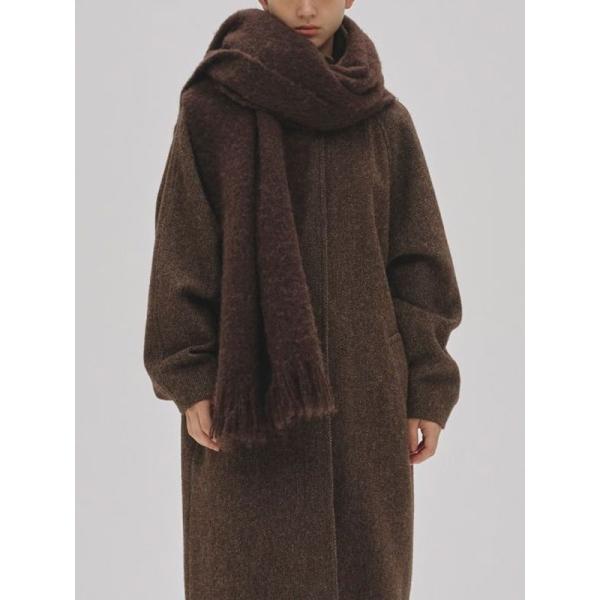 TODAYFUL トゥデイフル 2025winter 小物 Brashed Volume Stole