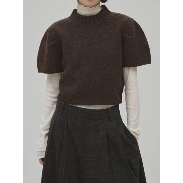 TODAYFUL トゥデイフル 2026Prefall トップス Wool100% Puffsleeve
