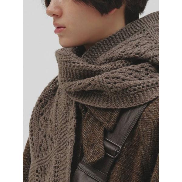 TODAYFUL トゥデイフル 2026Winter 小物 Cable Hoodie Muffler 11月