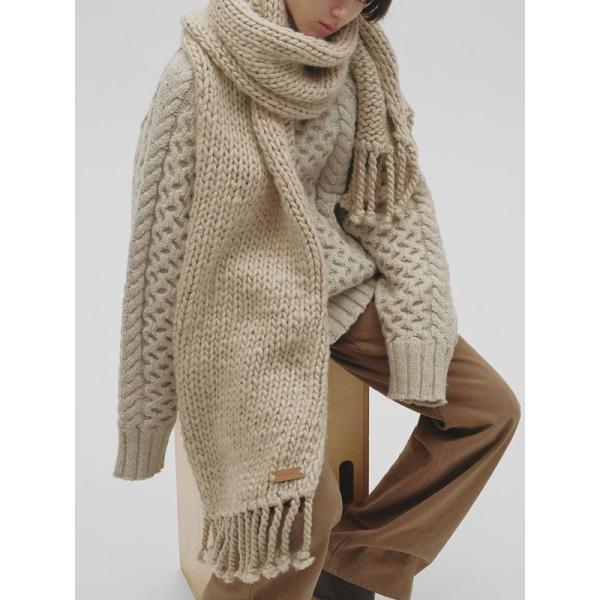 TODAYFUL トゥデイフル 2026Winter 小物 Lowgauge Volume Muffler 12月