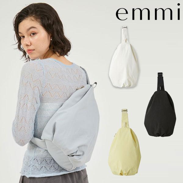 emmi ナイロンボディバッグ emmi(エミ) eco撥水2wayボディバックパック リュック ボディバッグ