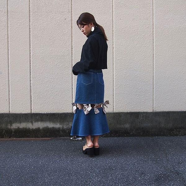 ハニーミーハニー Honey Mi Honey Ribbon Skirt リボンスカート