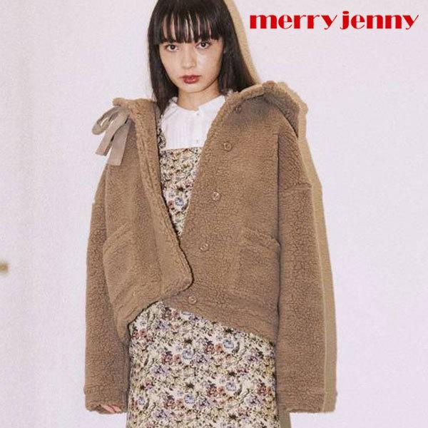 Sale メリージェニー Merry Jenny 秋冬 通販 フードボアブルゾン レディース アウター ブルゾン ボア フード もこもこ ゆったり オーバーサイズ バッグ ワンピースのダブルハート 通販 Yahoo ショッピング