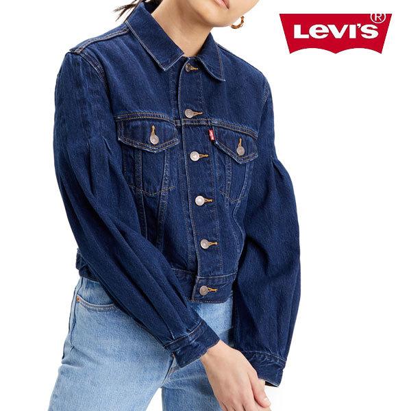 Sale Levi S リーバイス 秋冬 Full Sleeve Trucker レディース デニム ジャケット 羽織り ジージャン デニムジャケット 赤タブ Red Tab 長袖 0000 バッグ ワンピースのダブルハート 通販 Yahoo ショッピング
