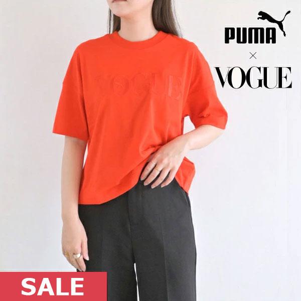 SALE PUMA プーマ 通販 PUMA X VOGUE グラフィック Tシャツ レディース 