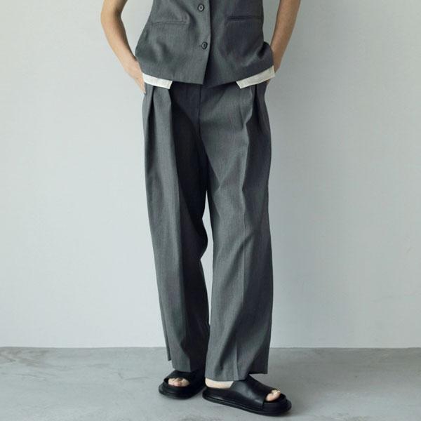 SALE30%OFF アンヌーク anuke 2024SpringSummer ボトムス Tuck Twill 