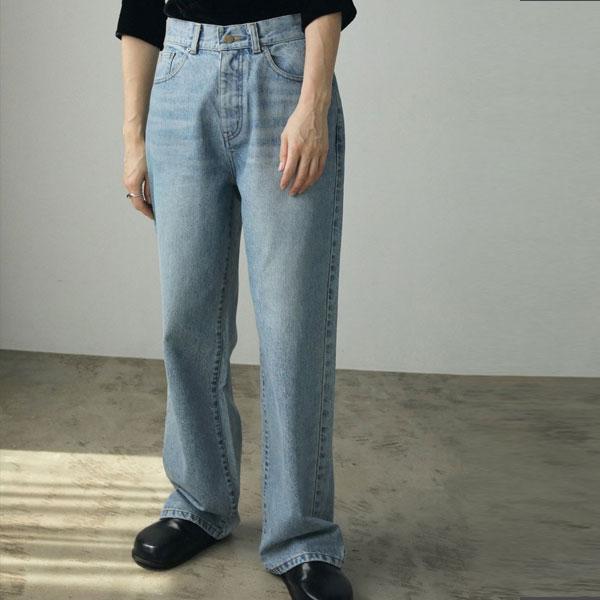 未使用 anuke ブリーチデニム anuke（アンヌーク） anuke 2024FallWinter ボトムス Bleach Denim