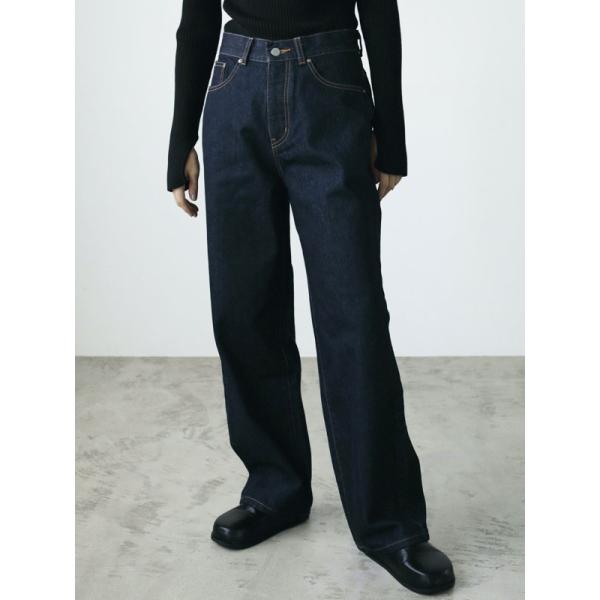 anuke ワンウォッシュデニム36 anuke（アンヌーク） anuke 2024FallWinter ボトムス Onewash Denim