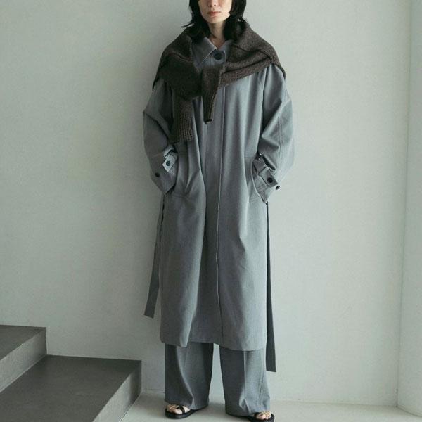 anuke アンヌーク　グレーコート♡ 楽天市場】【SALE 30％OFF】anuke（アンヌーク）/Collarless Cocoon
