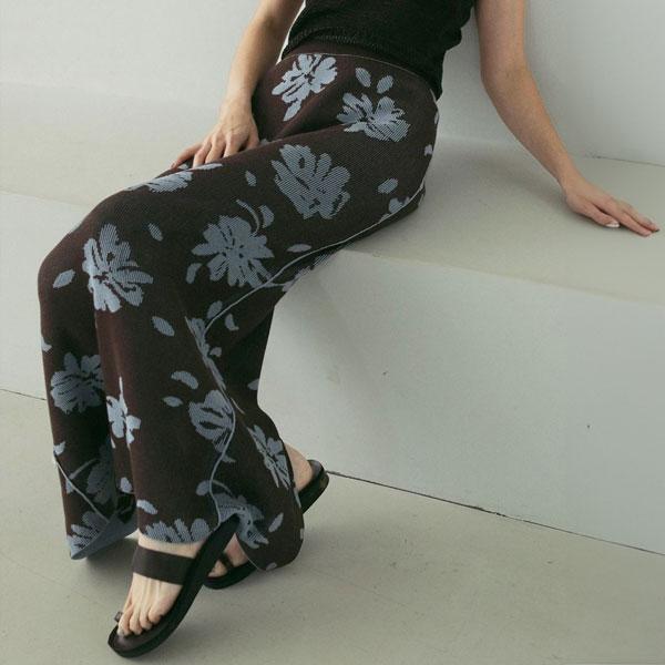 anuke アンヌーク 2025SpringSummer ボトムス Botanical Knit anuke アンヌーク 2025SpringSummer ボトムス Botanical Knit