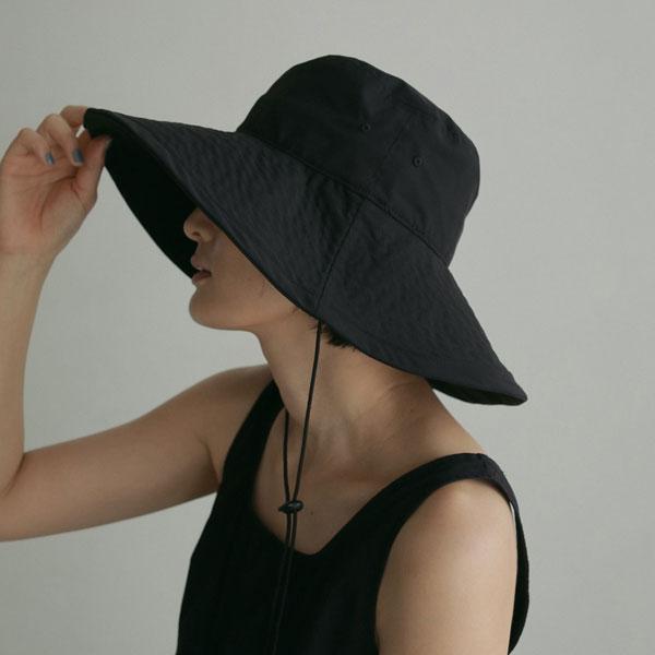 タグ付き！アンヌーク anuke ステッチナイロンハット ànuke online store（アンヌーク） / Stich Brim HatStitch