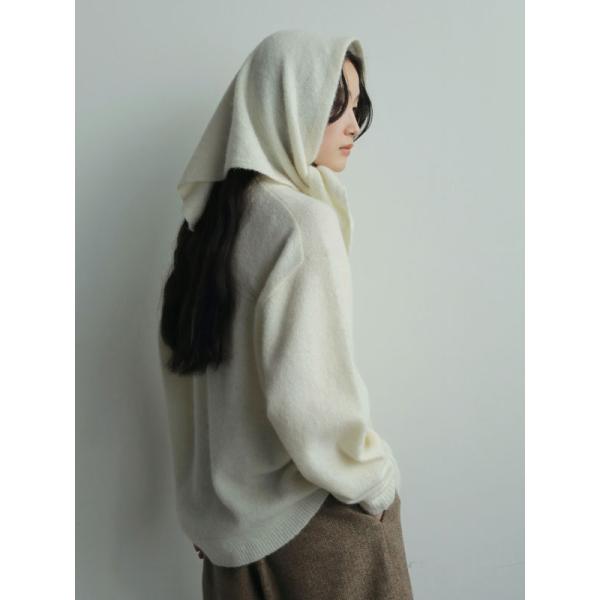 小物 auskou scarf hooded scarf 09 | AUSKOU
