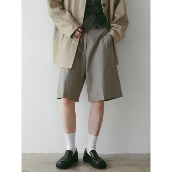 anuke アンヌーク 2025FallWinter ボトムス Centerpress Half