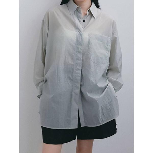 anuke（アンヌーク） anuke 2026Prefall トップス Sheer Ripstop